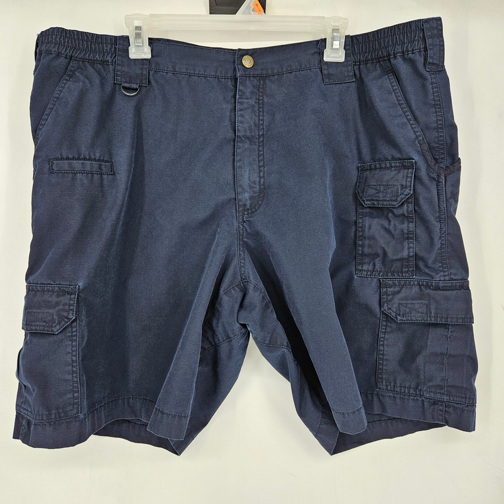 5.11 Tactical Cargo Shorts Mens 42‎ Ripstop Taclite Blue Workwear Security